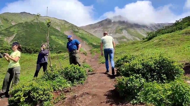 Камчатка, подъём в гору 02.08.23.