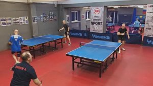 Звергздин А. - Чирков А. 03.02 настольный теннис Малиновый 400+ турнир СПб