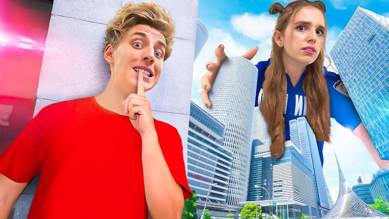 Прятки в САМОМ МАЛЕНЬКОМ ГОРОДЕ Челлендж ! смотреть онлайн