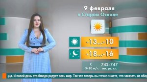 Погода в Старом Осколе на 9 февраля