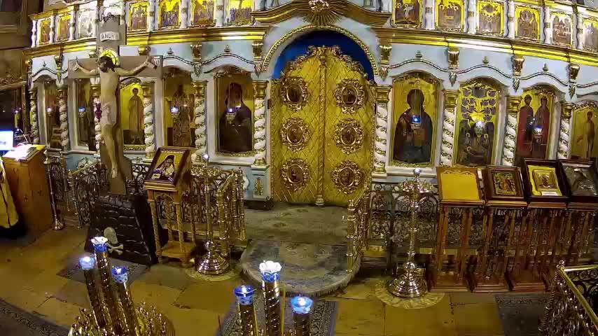 Блж. Ксении Петербургской Полиелейная утреня. Литургия смотреть онлайн