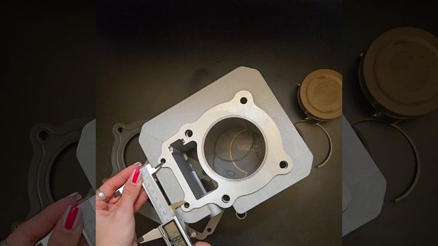 поршневая (цпг) 172FMM 300 кубов 2 клапана (77мм, тефлон) видеообзор