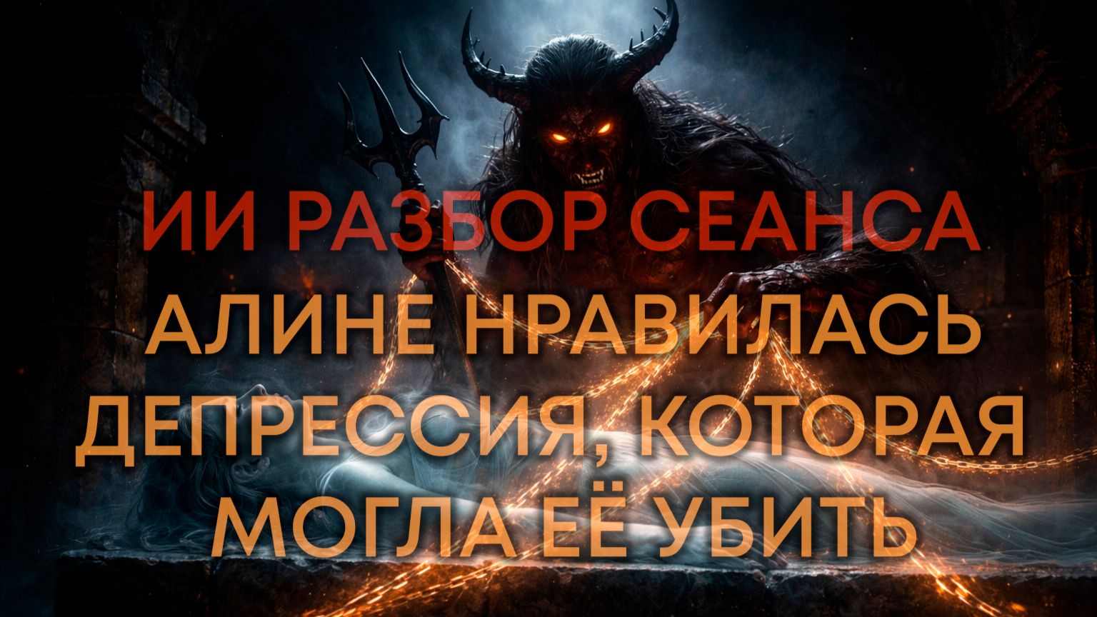 ИИ РАЗБОР СЕАНСА: «АЛИНЕ НРАВИЛОСЬ НАХОДИТЬСЯ В ДЕПРЕССИИ, КОТОРАЯ МОГЛА ЕЁ УБИТЬ!» ИИ РАЗБОР СЕАНСА: «АЛИНЕ НРАВИЛОСЬ НАХОДИТЬСЯ В ДЕПРЕССИИ, КОТОРАЯ МОГЛА ЕЁ УБИТЬ!»