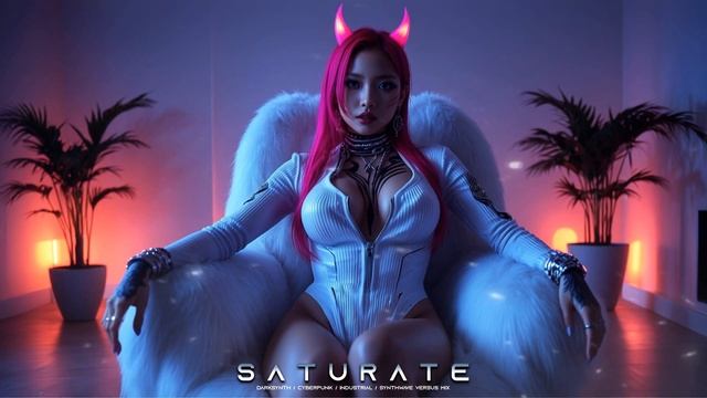 SATURATE — Synthwave  Darksynth   Cyberpunk   Industrial Bass Music Mix