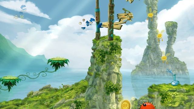 Rayman Origins прохождение игры часть 1