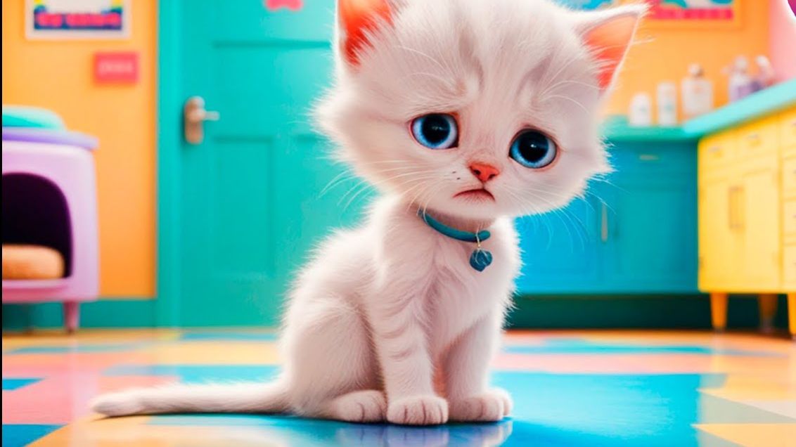 🐱 МУЛЬТФИЛЬМЫ ПРО ЖИВОТНЫХ 🐶 ВЕСЁЛЫЕ РАЗНОЦВЕТНЫЕ КОТЯТА И ЩЕНЯТА