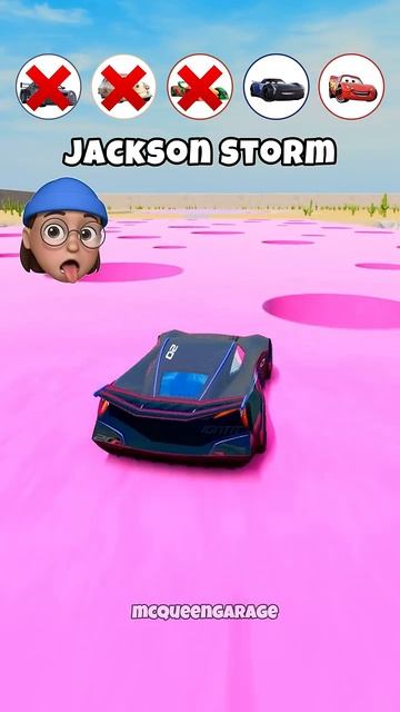 Макс против Луизы против Клатчгонески против Джексона Шторм против Маккуина против гигантских дыр