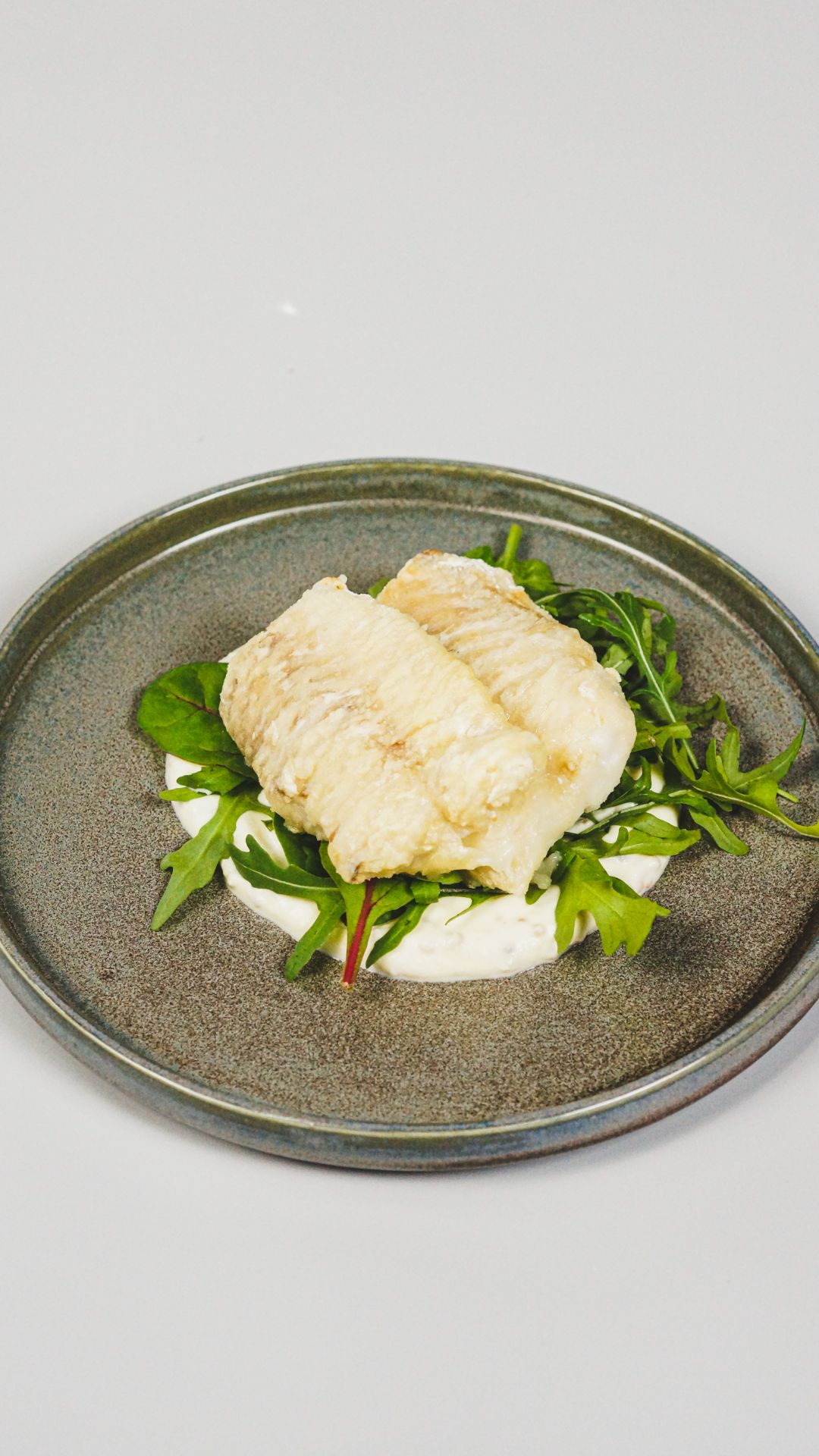 Филе трески с горчичным соусом!