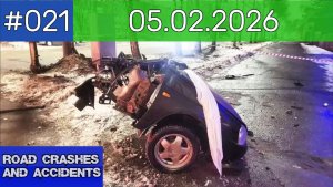 ДТП. Подборка на видеорегистратор за 05.02.2026 Февраль 2026