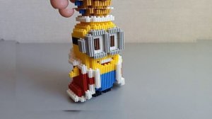 Построил Конструктор "Король Миньонов" Очень Красивая получилось!