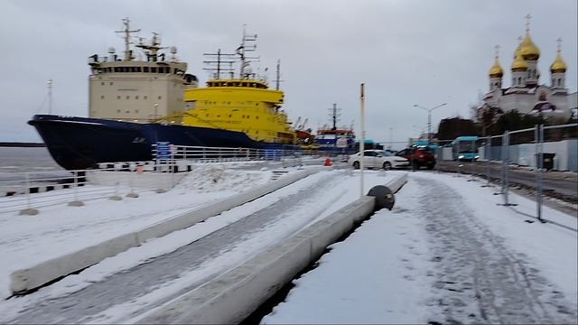 Ледоколы на Двине!