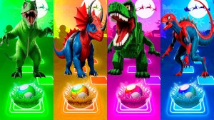 Coffin Dance Динозавры 310 уровень - Мультики про Динозавров | МУЛЬТФИЛЬМЫ ДИНОЗАВРЫ в Tiles Hop