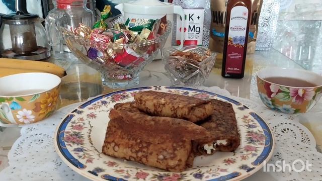 Завтрак. Блины с творожным смотреть онлайн