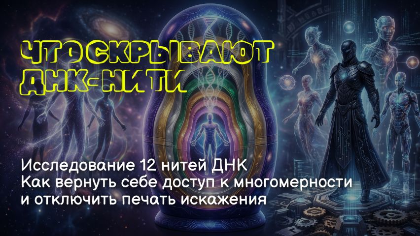 12 ПАР НИТЕЙ ДНК: КЛЮЧ К МНОГОМЕРНОСТИ И ПЕЧАТЬ ИСКАЖЕНИЯ. КАК ВЫЙТИ ИЗ РЕЖИМА ВЫЖИВАНИЯ 12 ПАР НИТЕЙ ДНК: КЛЮЧ К МНОГОМЕРНОСТИ И ПЕЧАТЬ ИСКАЖЕНИЯ. КАК ВЫЙТИ ИЗ РЕЖИМА ВЫЖИВАНИЯ