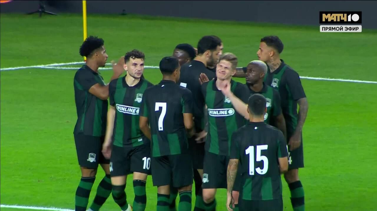 Гол Дэвида Мозеса. Краснодар - Зенит. 1:0 (видео) WINLINE Зимний Кубок РПЛ 2026. Футбол смотреть онлайн