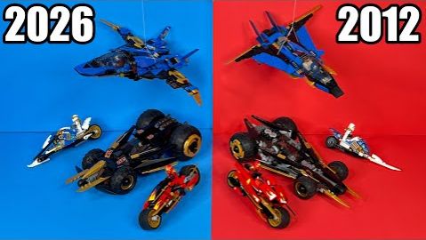 ЛЕГО НОВЫЙ НИНДЗЯГО ПРОТИВ СТАРОГО…