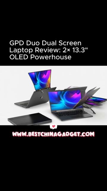 GPD Duo Dual Screen Laptop Review