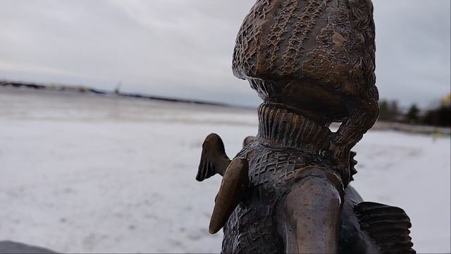 Мальчик рыбак с треской!