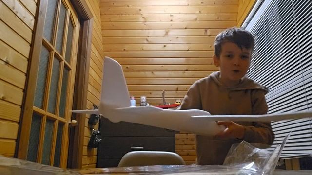 Огромный планер. Будем ставить электронику! смотреть онлайн