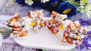 ОНИ ТАКИЕ ИНТЕРЕСНЫЕ 🤩
🎀Бантики "Апельсиновый рай"🎀