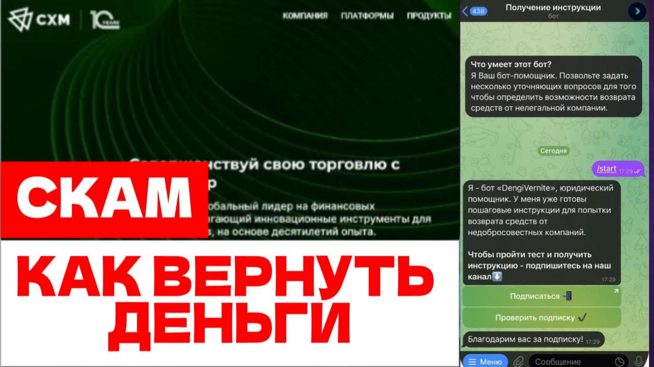 CXM Group (cxmkh.com, secure.cxmkh.com) обзор, отзывы. Развод?