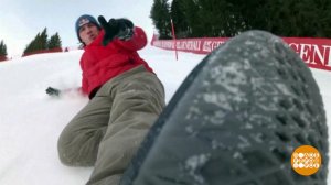 Снежный паркур: можно убедиться, что гора поката... Доброе утро. Фрагмент выпуска от 06.02.2026