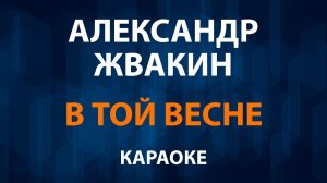 Александр Жвакин - В той весне (Караоке) Loc Dog
