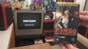 Видеокассета VHS "Рэмбо - Первая кровь" боевик 1982г. Сильвестр Сталлоне