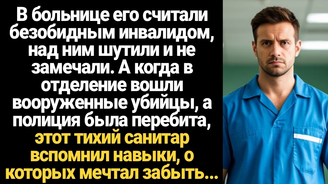 ИСТОРИИ ИЗ ЖИЗНИ/В больнице его считали безобидным инвалидом, а когда в отделение вошли вооруженные смотреть онлайн