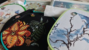 Что вышивала в январе