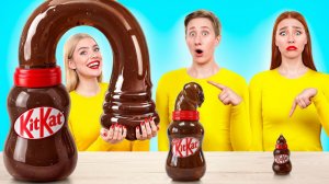 Большая, Средняя или Маленькая Тарелка Челлендж | Забавная Кухонная Битва от Multi DO Challenge