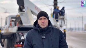 В Керчи восстанавливают  светофор на Ворошилова