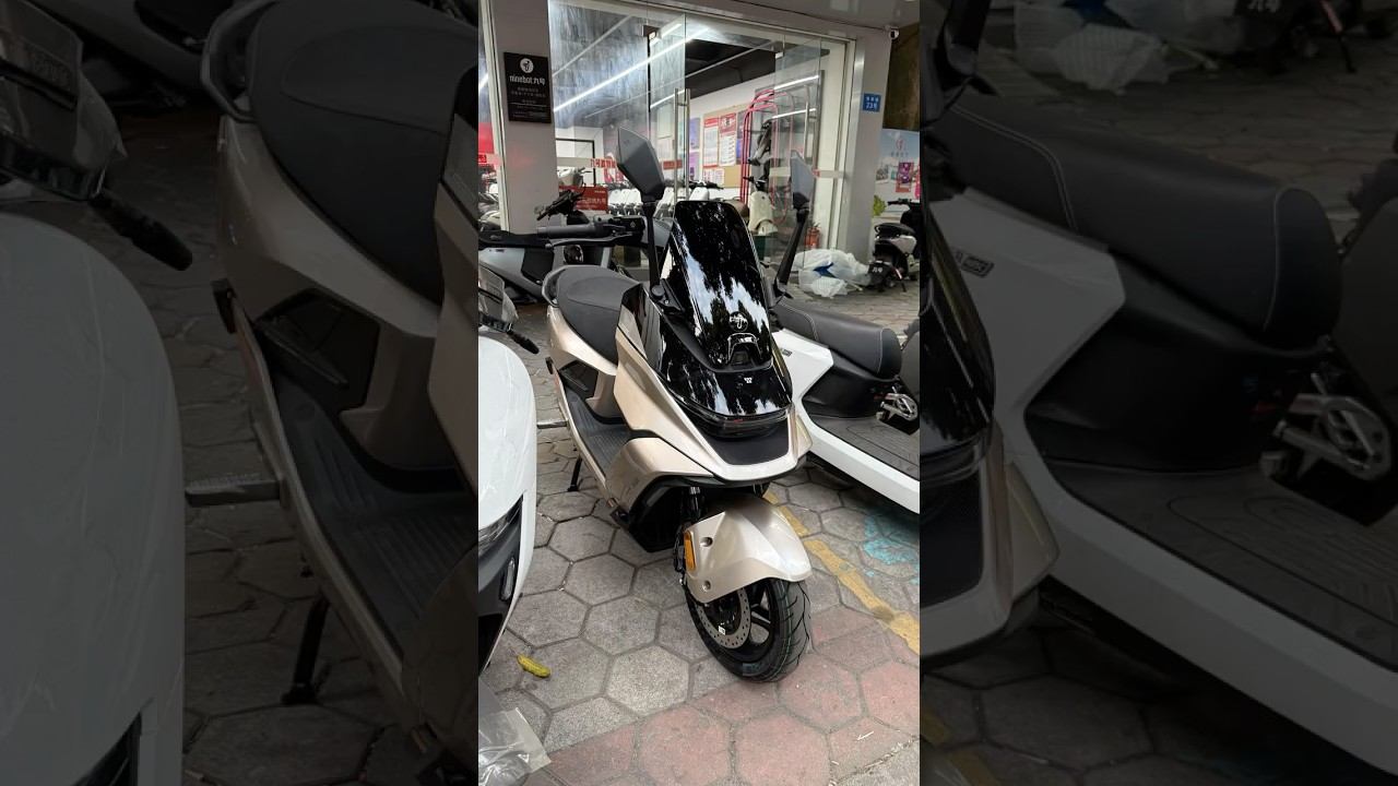 2026 НОВИНКА электроскутер Ninebot M5 200 Черно-золотистый цвет #ninebot #m5200 смотреть онлайн