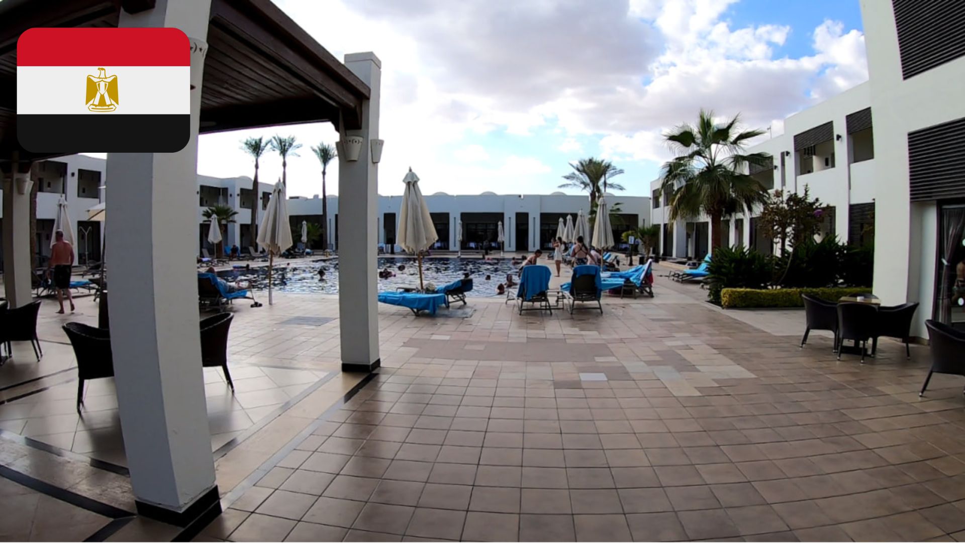 #34 Лобби и номер Family в отеле Sentido Reef Oasis Senses Aqua Park Resort 5*. Египет. Декабрь 2025