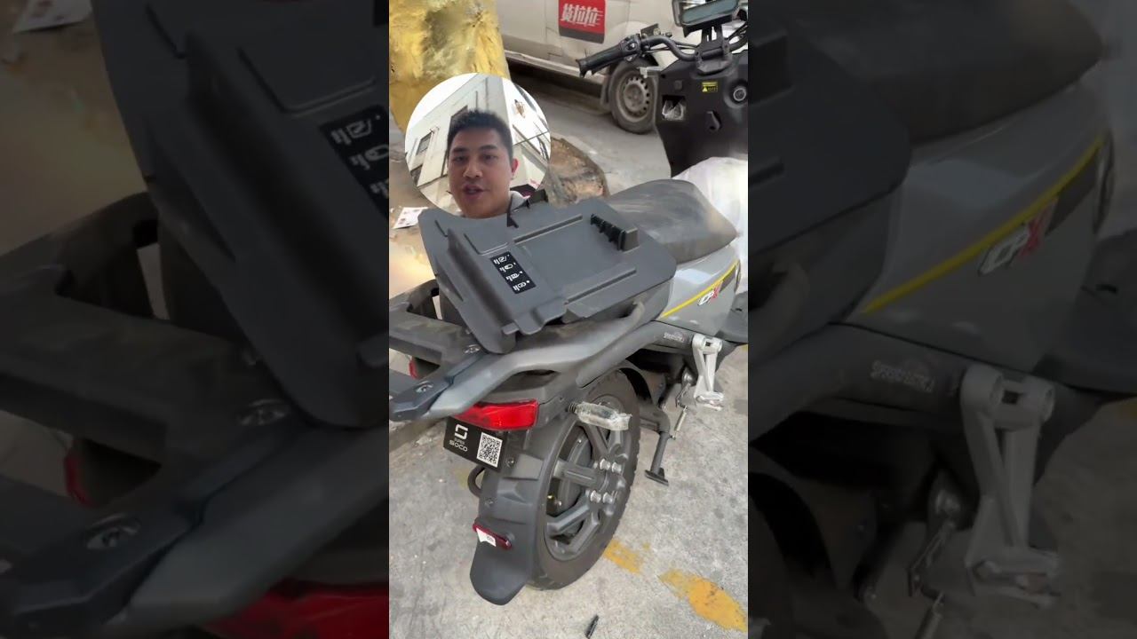 Электроскутер Super SOCO 4000 Вт с литиевой батареей 60В 45Ач #supersoco смотреть онлайн