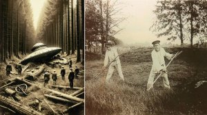 Нечто спустилось с неба за деревней