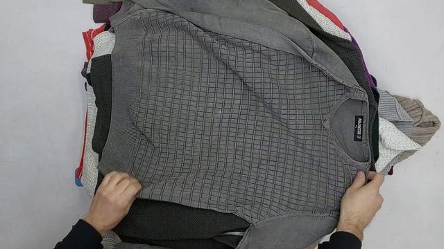 Свитера мужские секонд оптом 3 пак