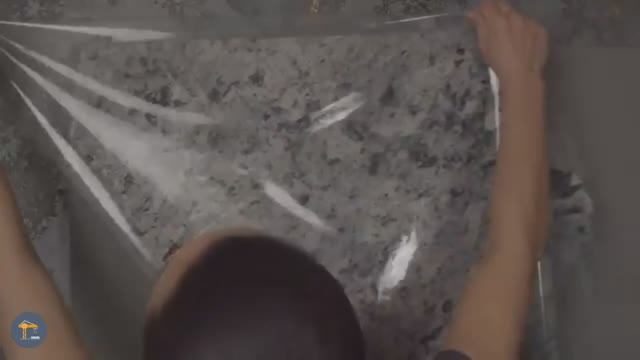 Декоративная штукатурка стен своими руками под мрамор