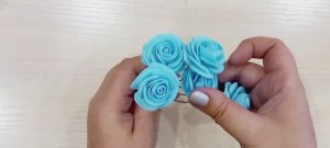 Оригинальный аксессуар для волос своими руками. МК шпилька для волос с розой