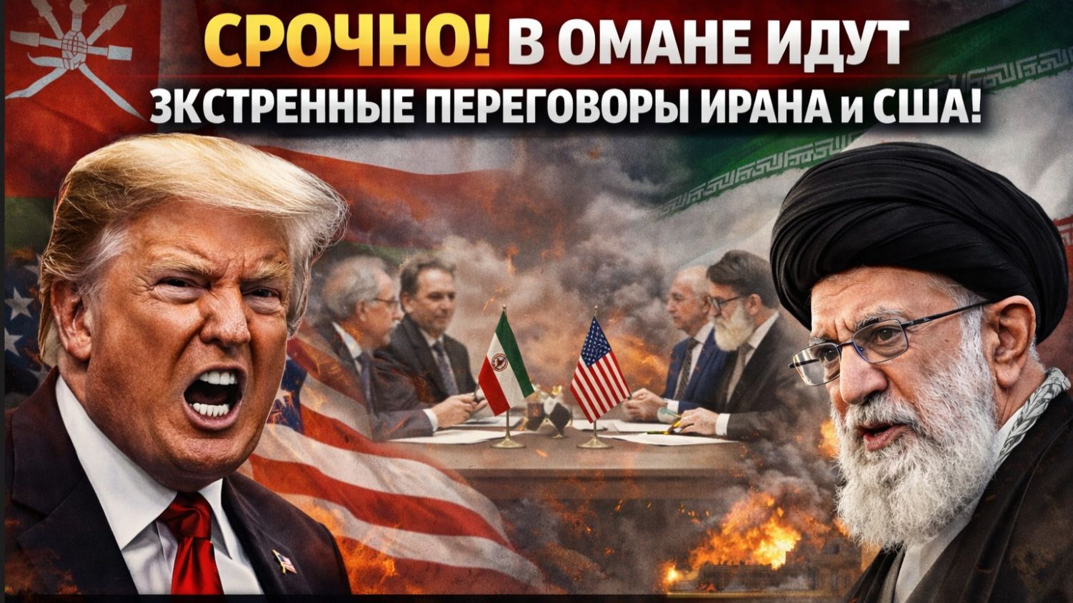 СРОЧНО В Омане начались прямые переговоры США и Ирана по ядерной программе смотреть онлайн