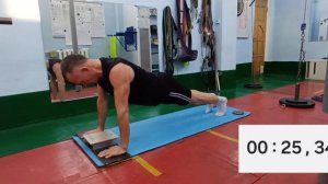 Сгибание и разгибание рук в упоре лежа