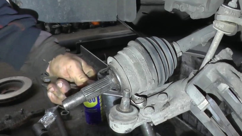 Замена шаровой опоры Daewoo Lanos