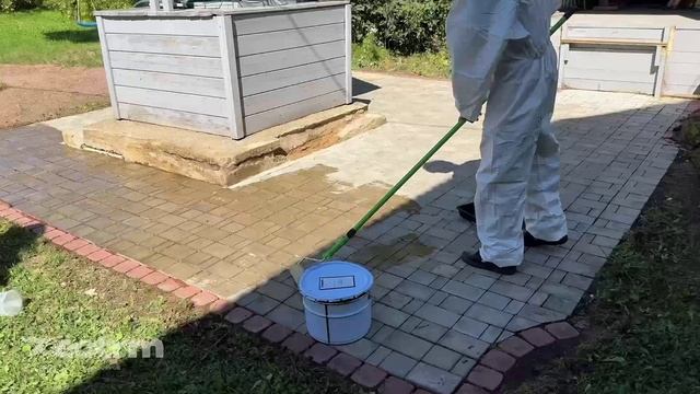 Каменный ковер своими руками при помощи КДК Экотермик смотреть онлайн