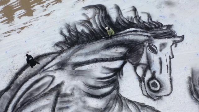 🐴❄️«Снежные кони» на полях