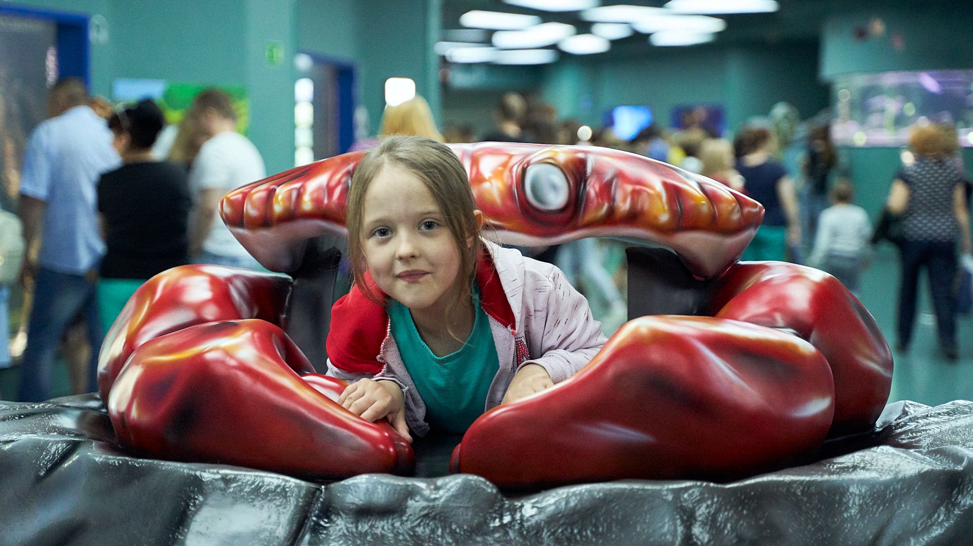 Место для фотографирования «Краб». Москвариум | Центр океанографии и морской биологии. г. Москва.