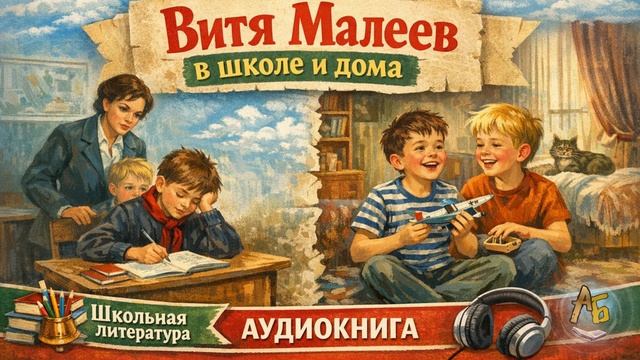 Николай Носов — Витя Малеев в школе и дома. Аудиокнига. Глава 2 Николай Носов — Витя Малеев в школе и дома. Аудиокнига. Глава 2