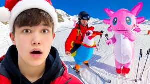 ℹ️ 5 ЗАДАНИЙ на ЛЫЖАХЦ! НОВЫЙ ГОД! - Мистер Макс