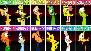 INCRDIBOX SPRUNKI: ВСЕ БОНУСНЫЕ ПЕРСОНАЖИ 🔄 ПЕРЕВЁРНУТОЙ ВЕРСИИ! ⚡🎁