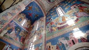 Роспись храма блж. Матроны Московской в Дмитровском г. Москвы