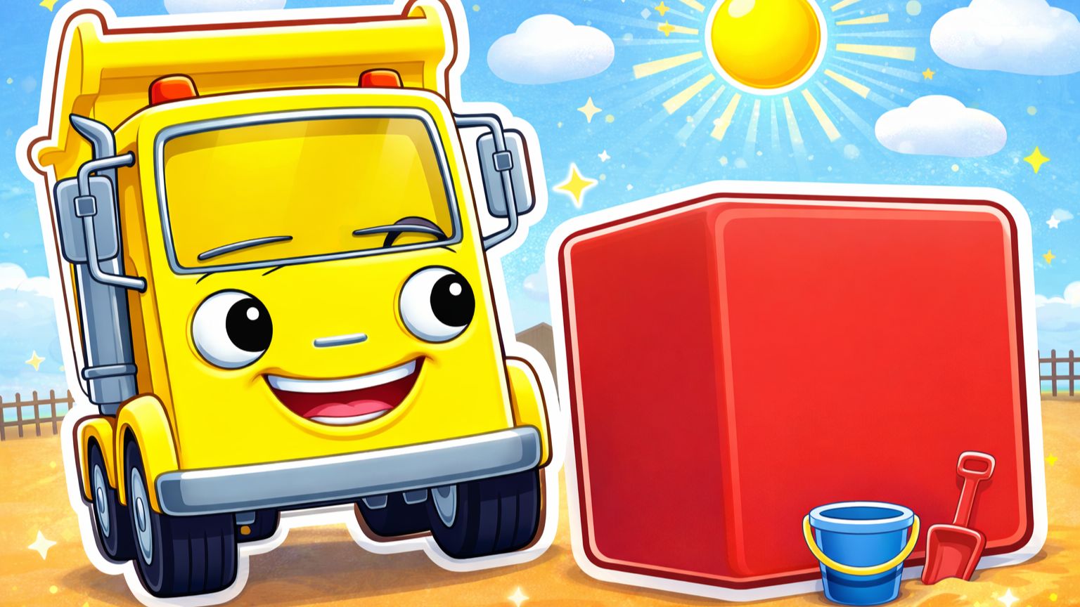 Мультик для детей про САМОСВАЛ и СТРОЙКУ для самых маленьких 0+ смотреть онлайн